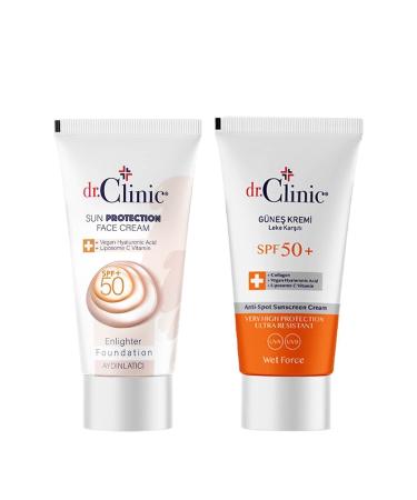 Dr. Clinic Brightening Sunscreen Set