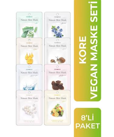 FOODAHOLIC Fruit Vegetable Extracts Natural Luxury 8 Pack