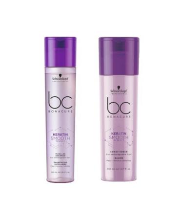 BC Bonacure Dk.hair.clinic Keratin Smooth Perfect Shampoo 250ml+ Conditioner 200ml