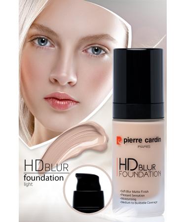 Pierre Cardin HD Blur Smooth Appearance Matte Foundation Light 30 ml - Buy Online on GoSupps.com