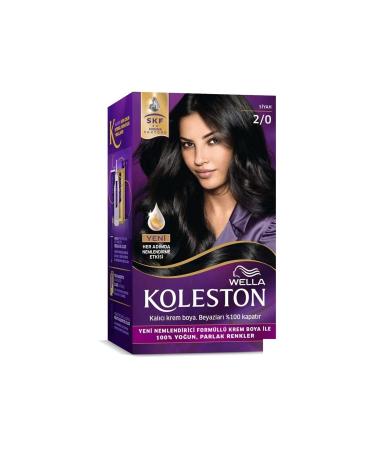 Wella Set 2/0 Black Hair Dye Wella