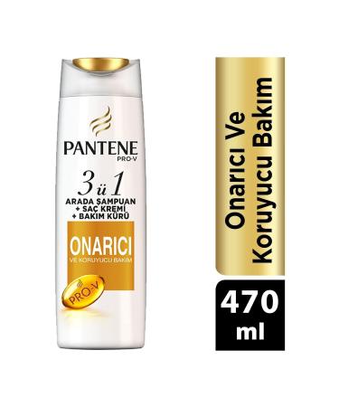 Pantene 3 in 1 Shampoo and Conditioner Repair and Protective Care 470 ml - Buy Online on GoSupps.com