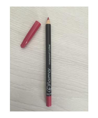 Flormar Waterproof Lipliner Waterproof Lip Pencil 103 Pink