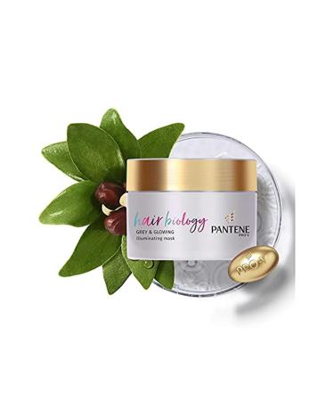Pantene Hair Biology Color Revitalizing and Brightening Mask for Blonde and Gray Hair 160 Ml - Buy Online on GoSupps.com