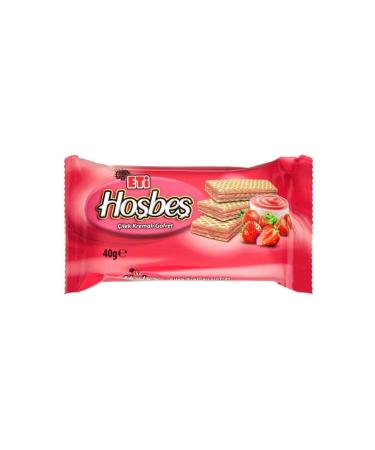 Eti Hosbe Strawberry Wafer 40 gr - Buy Online on GoSupps.com