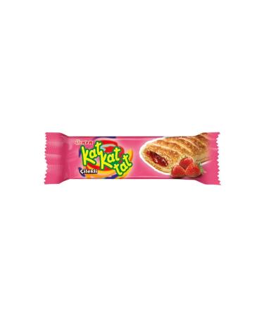 Ulker Biscuit Kat Kat Tat Strawberry 28 gr - Buy Online on GoSupps.com