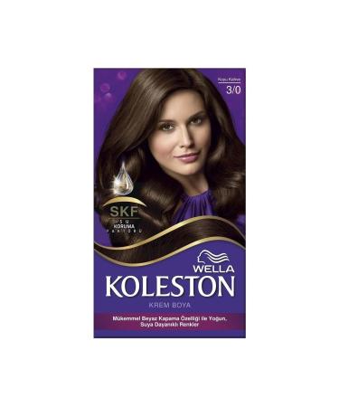 Wella Wella Hair Dye 3/0 Dark Brown
