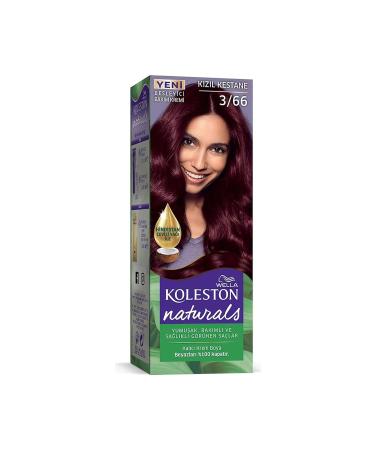 Wella Wella Naturals Nourishing Care Cream 3/66 Red Chestnut