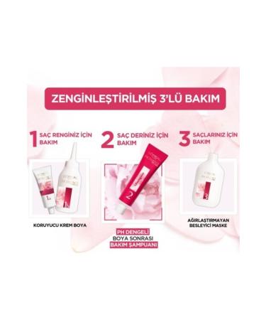 L'Oreal Paris L'or al Paris Excellence Creme Hair Dye 5.5 Red Chestnut - Buy Online on GoSupps.com