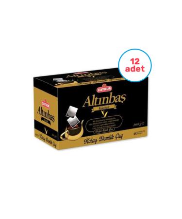 aykur 12 Pieces Alt nba Teapot Tea Bag (plain)