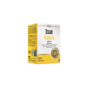Ocean Vitamin D Support - Vitamin D3 600 Iu Spray 20 Ml
