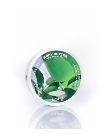 Loft Body Butter & Hand Cream Natural 150ml. Green Tea & Rose Leaf