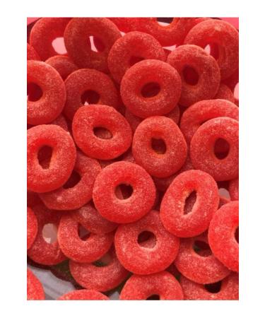 Haribo Strawberry Rings 1 Kg.