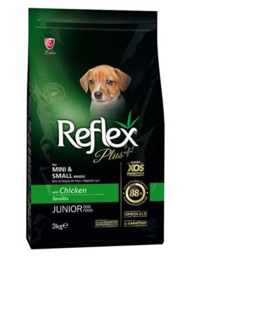 Reflex Small Puppy Chicken Dog Food 3 kg x 2 Pieces