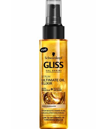 Gliss Ultimate Oil Elixir Moisturizing Hair Care Serum 100 Ml