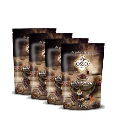 Osso 4-Piece Dibek Coffee 200 Gr X 4 Packs