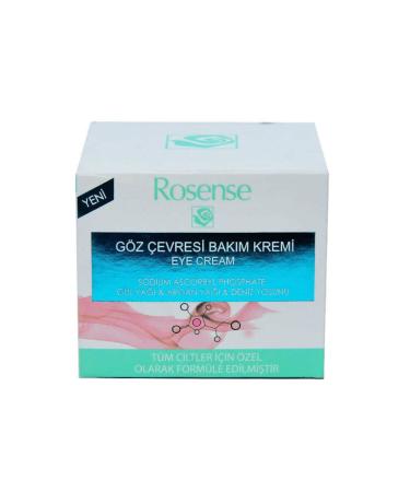 Rosense Eye Contour Care Cream 20 ml Rose Oil Argan Oil and Seaweed Content - Buy Online on GoSupps.com