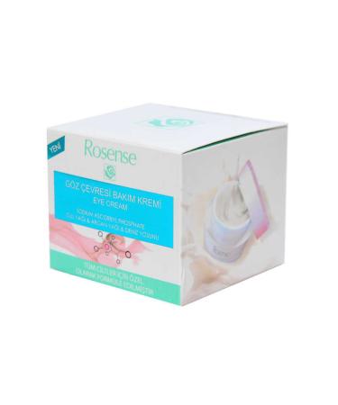 Rosense Eye Contour Care Cream 20 ml Rose Oil Argan Oil and Seaweed Content - Buy Online on GoSupps.com