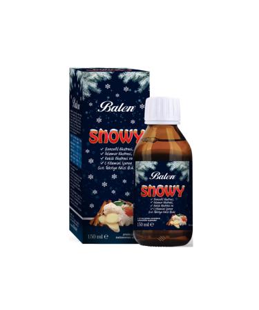 Balen Snowy Liquid Supplement Containing Ginger Extract Linden Extract Thyme Extract and Vitamin C