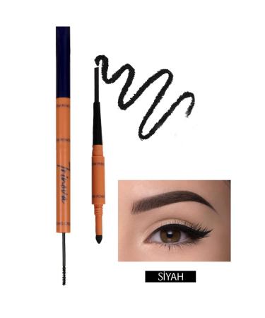 Trinova Black 3-Piece Eyebrow Shaper Brow Sculpt