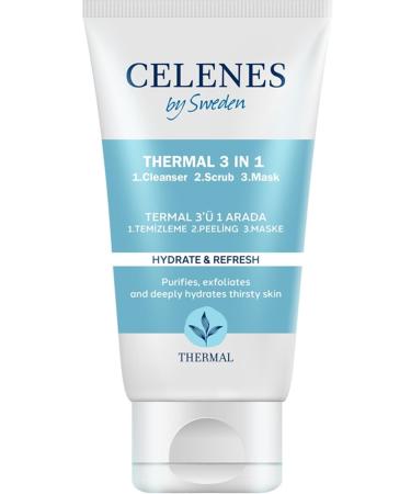 CELENS Brand: Celenes Thermal 3 in 1 Washing Peeling Mask 150 Ml Category: Face Mask