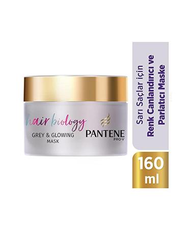 Pantene Hair Biology Color Revitalizing and Brightening Mask for Blonde and Gray Hair 160 Ml