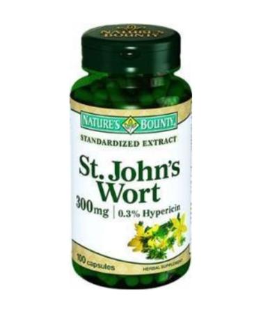 Natures Bounty St. John's Wort 300 Mg 100 Capsules