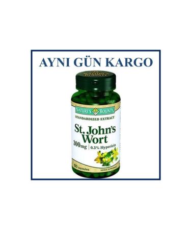 Natures Bounty St. John's Wort 300 Mg 100 Capsules - Buy Online on GoSupps.com
