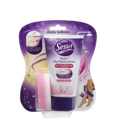 Sesu In-Shower Hair Removal Cream Sensitive Skin 150 ml
