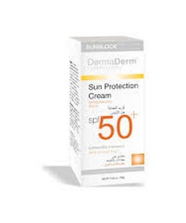 DermaDerm 3 Pieces Herbal Sun Cream Spf +50 100 Gr