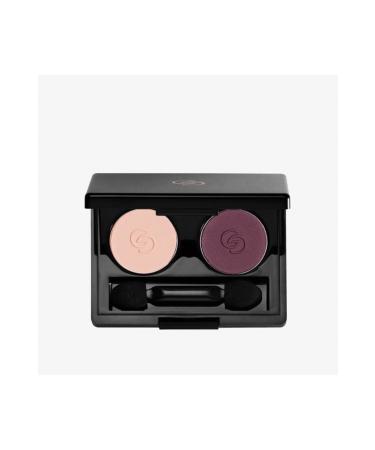 Oriflame Giordani Gold Creamy Satin Look Eyeshadow Duo-purple Cream/smokey Eyes