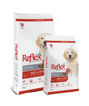 Reflex Puppy Food Steak Rice 3 kg