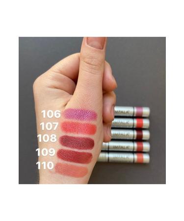 IMPALA Lipstick Matte Salmon - Longlasting Lipstick No: 110 - Buy Online on GoSupps.com