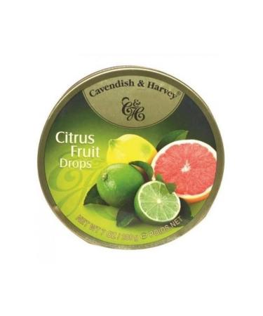 & Harvey Drops Citrus Fruit 200 Gr