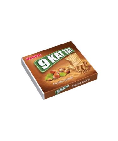 Ulker 9 Kat Tat Hazelnut Wafer 39 Gr X 12 Pieces