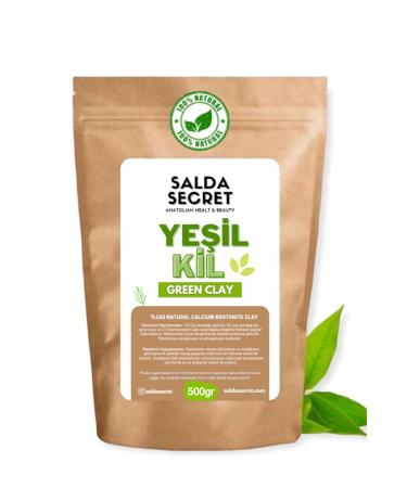 Salda Secret Green Clay Natural Face Mask 500 gr