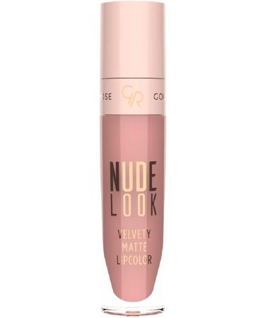 Golden Rose Nude Look Velvety Matte Lipcolor Liquid No:03 Rosy Nude