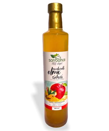 Sar bah e Turmeric Apple Cider Vinegar 500 Ml - Natural Fermented