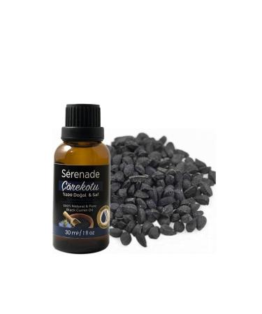 Serenade 0 Natural Black Cumin Oil Organic Cold Pressed 30 Ml