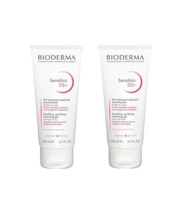 Bioderma Sensibio Ds+ Foaming Gel 200 Ml 2 Pieces