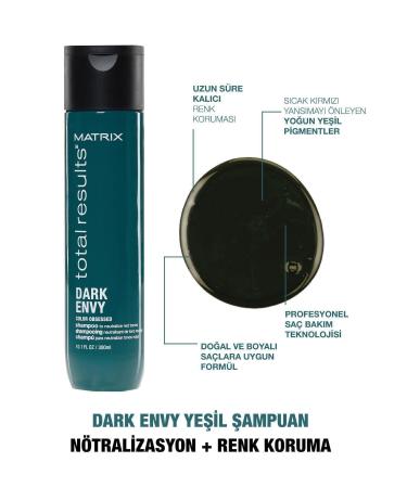Matrix Total Results Darkenvy Color Protecting Shampoo for Black Dark Chestnut Brown Hair 300 Ml - Buy Online on GoSupps.com