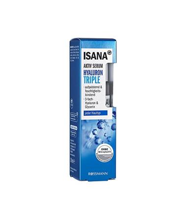 ISANA Brand: Active Serum - Hyaluron Triple 30 Ml Category: Health and Alternative Medicine