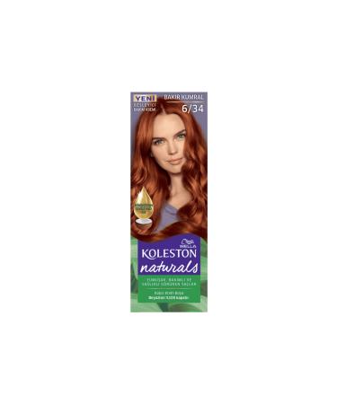 Wella Naturals Hair Dye Striking Copper 6/34