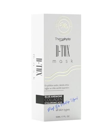 Theraphyto Mu D-tox Mask Wrinkle Reducing Detox Effect Skin Vitality Mask (50 Ml) - Buy Online on GoSupps.com