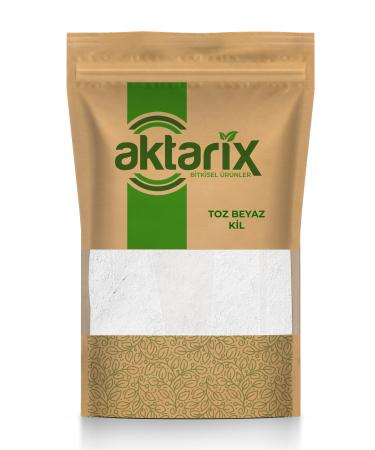 Aktarix 1 Kg Powder White Clay / For Skin and Face Mask
