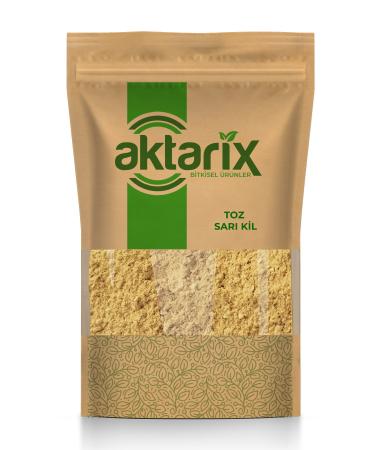 Aktarix 500 Gr Powder Yellow Clay / For Skin and Face Mask