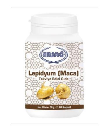 Ersa Lepidium (MACA) 60capsules // Lepidium Maca 60 Capsules Elm-3636