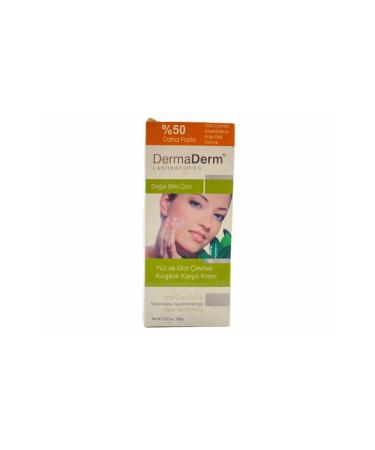 DermaDerm Face and Eye Contour Anti-Wrinkle Cream 100 gr