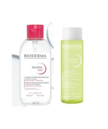 Bioderma Sensibio H2o 850 Ml + Sebium Lotion 200 Ml