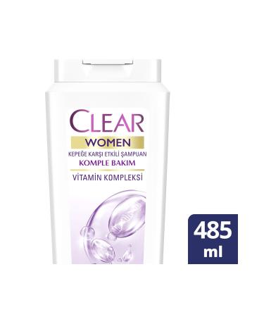 Clear Women Anti-Dandruff Shampoo Complete Care Vitamin Complex 485 ml